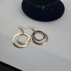 Sterling Silver Groovy Circular Hoop Earrings